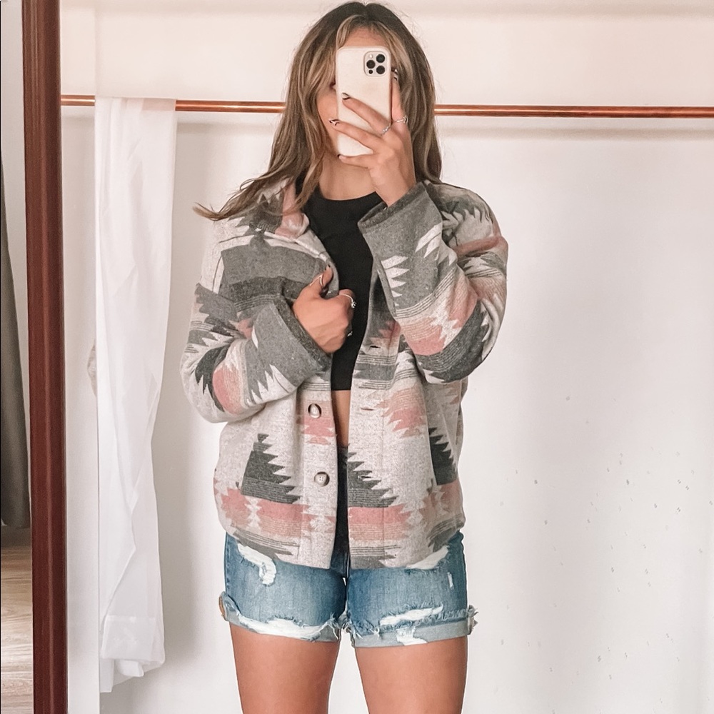 Boho Western Aztec Jacket